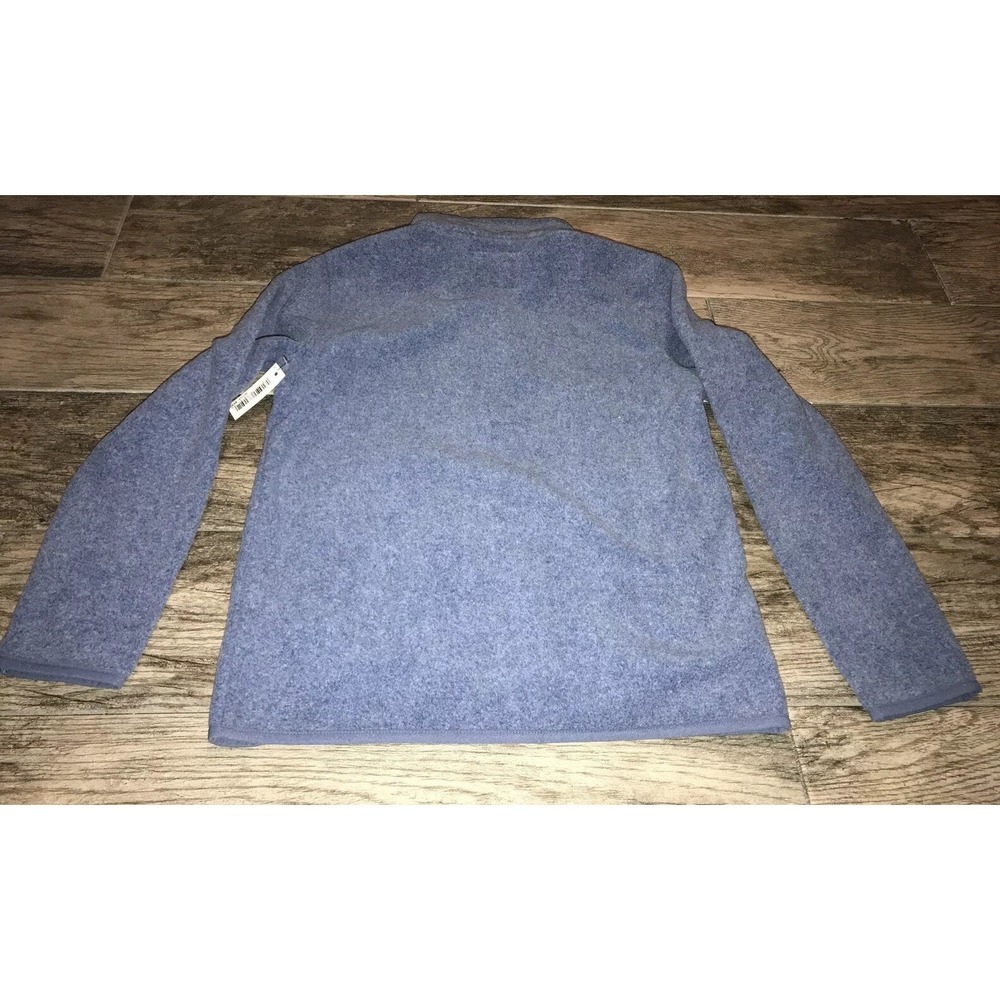 New Amazon Essentials Boys Full-Zip Fleece Jacket Youth Size Medium 8 Blue - Picture 6 of 6